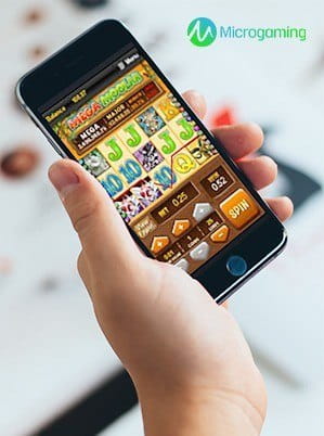 Die Microgaming Spiele sind als native App und Web-App für den mobilen Browser verfügbar