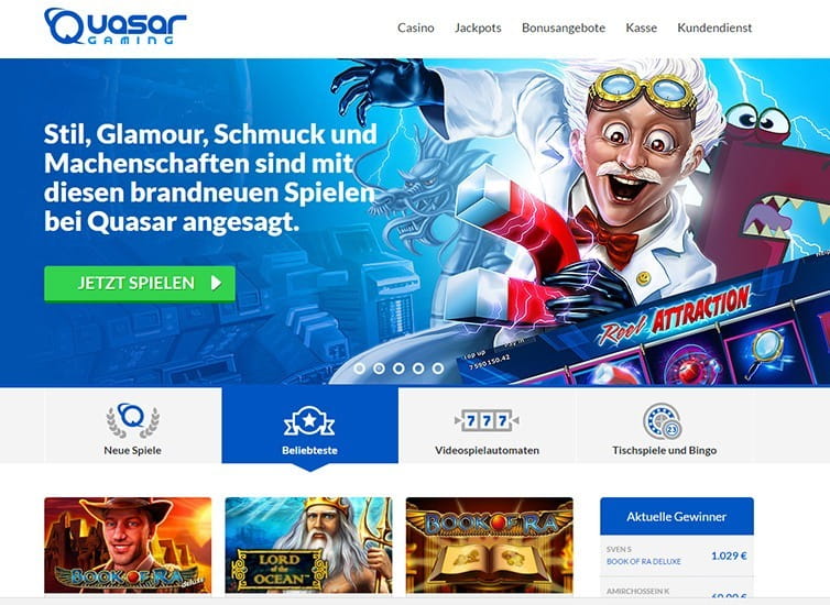 quasar gaming casino online spielen